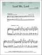 Lead Me, Lord Handbell sheet music cover